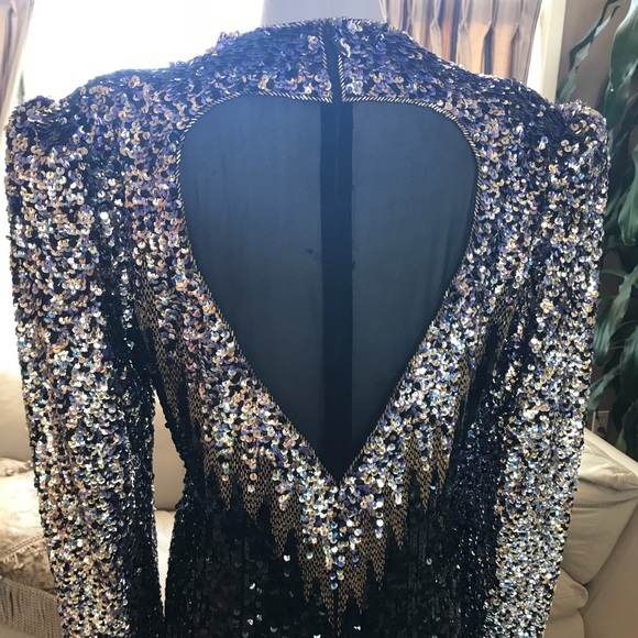 Beaded gown- plus size - Picture 3 of 7